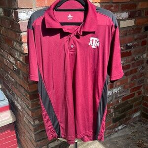 Texas A&M Maroon and Black Polo size XL